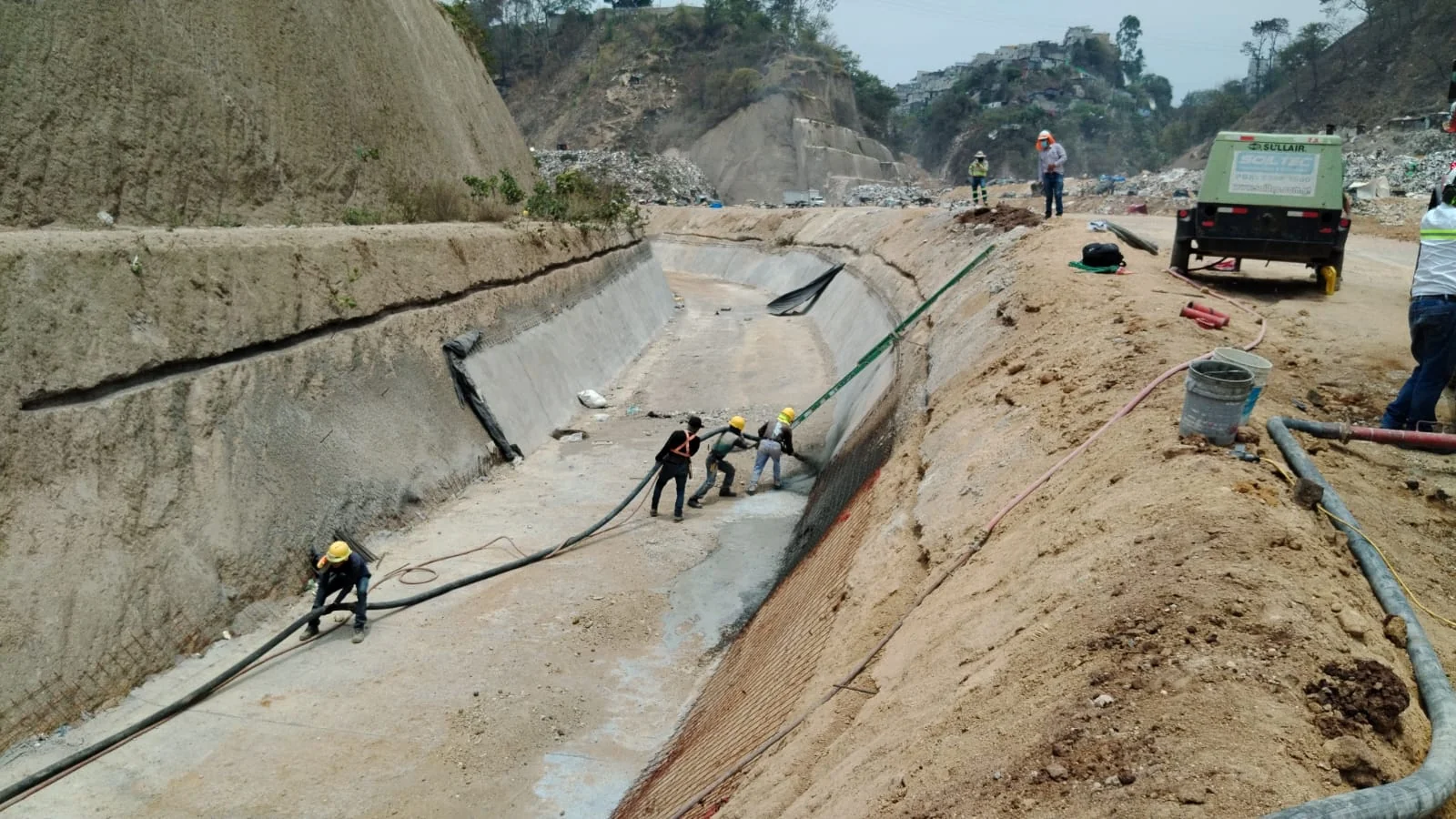 Obras del proyecto Quinel Temporal con MuniGuate