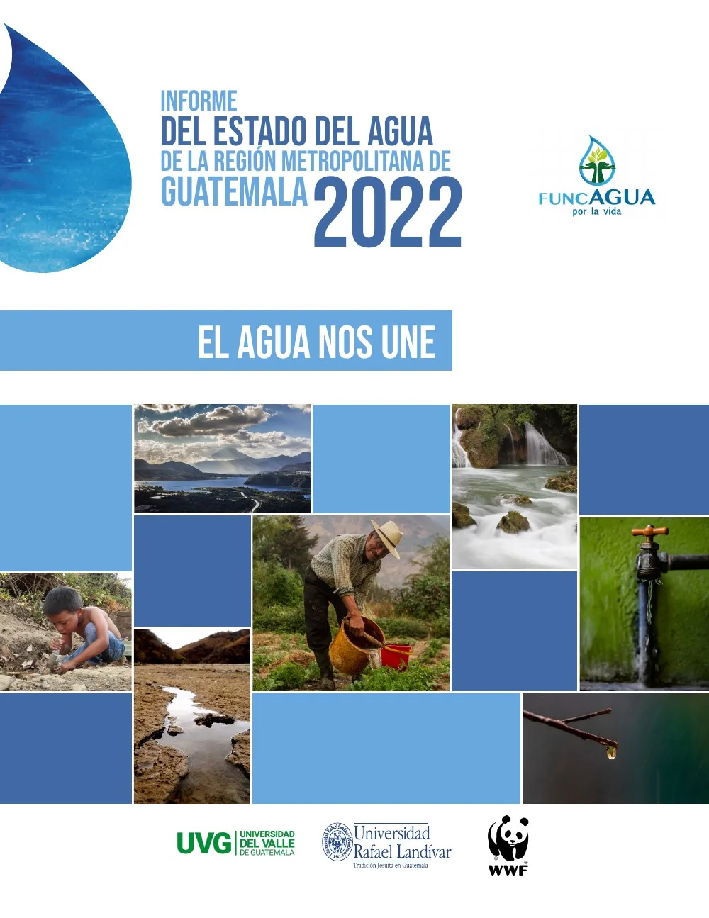 Portada de Estado del agua de la Región Metropolitana de Guatemala